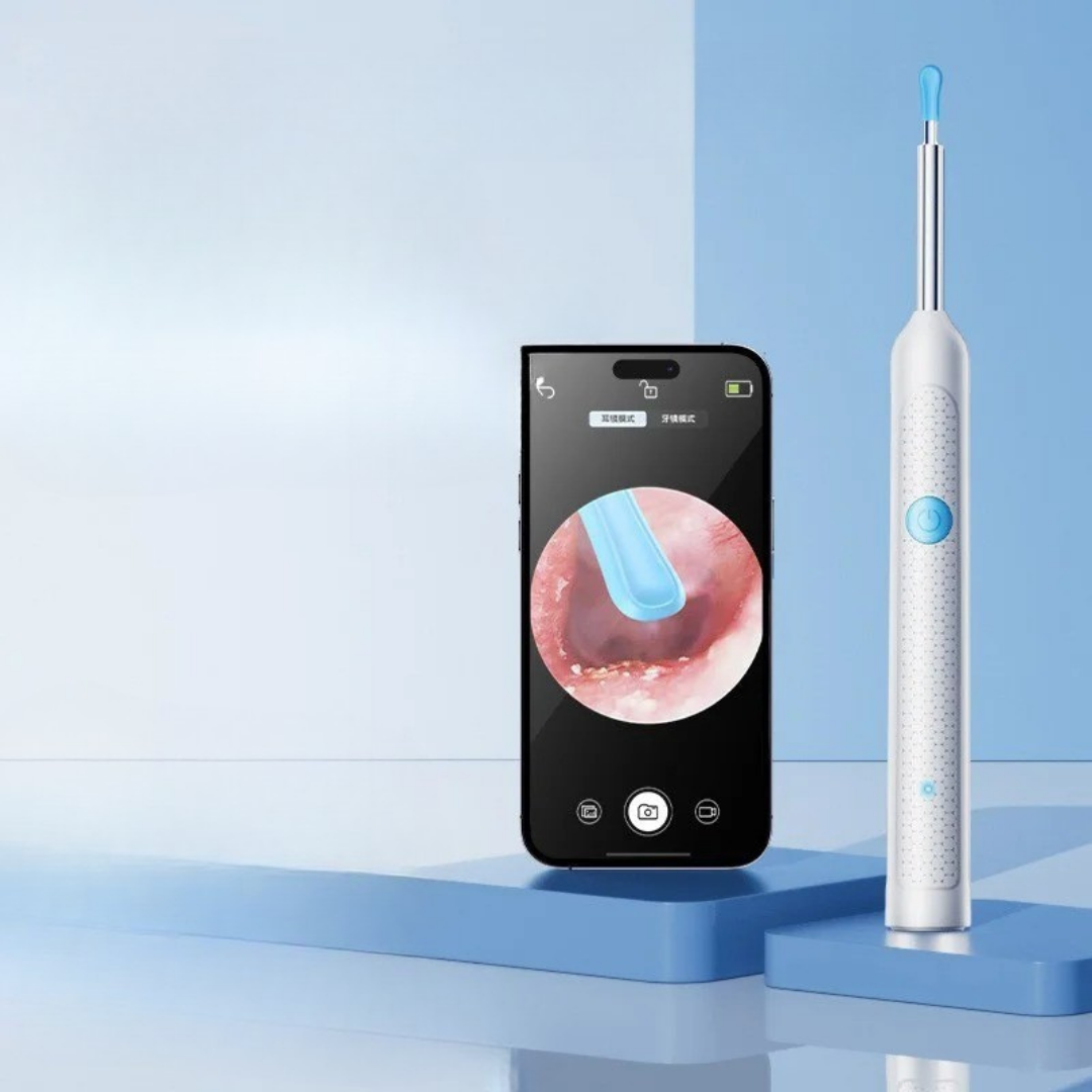 CLEARVISION – Kabellose Ohrkamera Reiniger