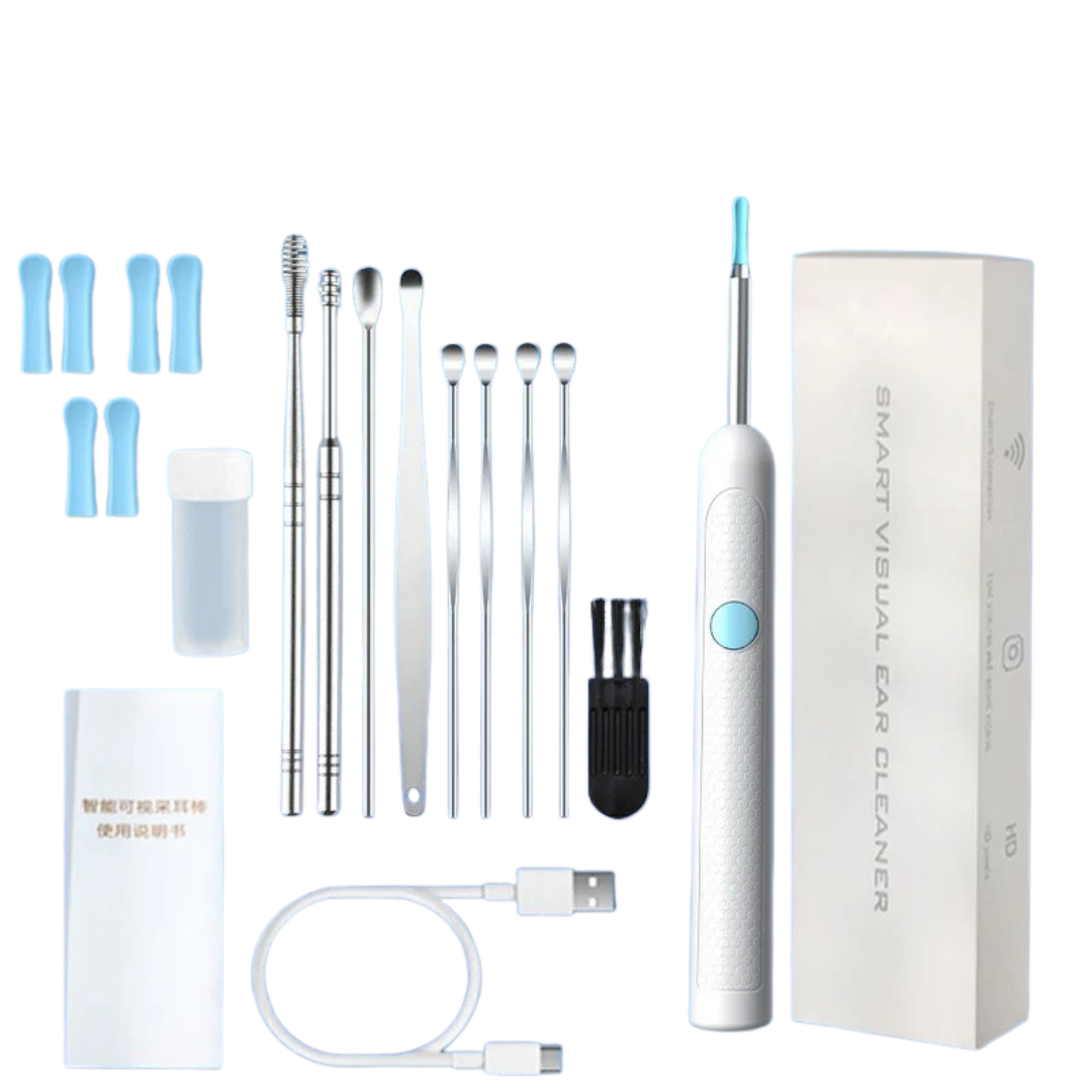 CLEARVISION – Kabellose Ohrkamera Reiniger