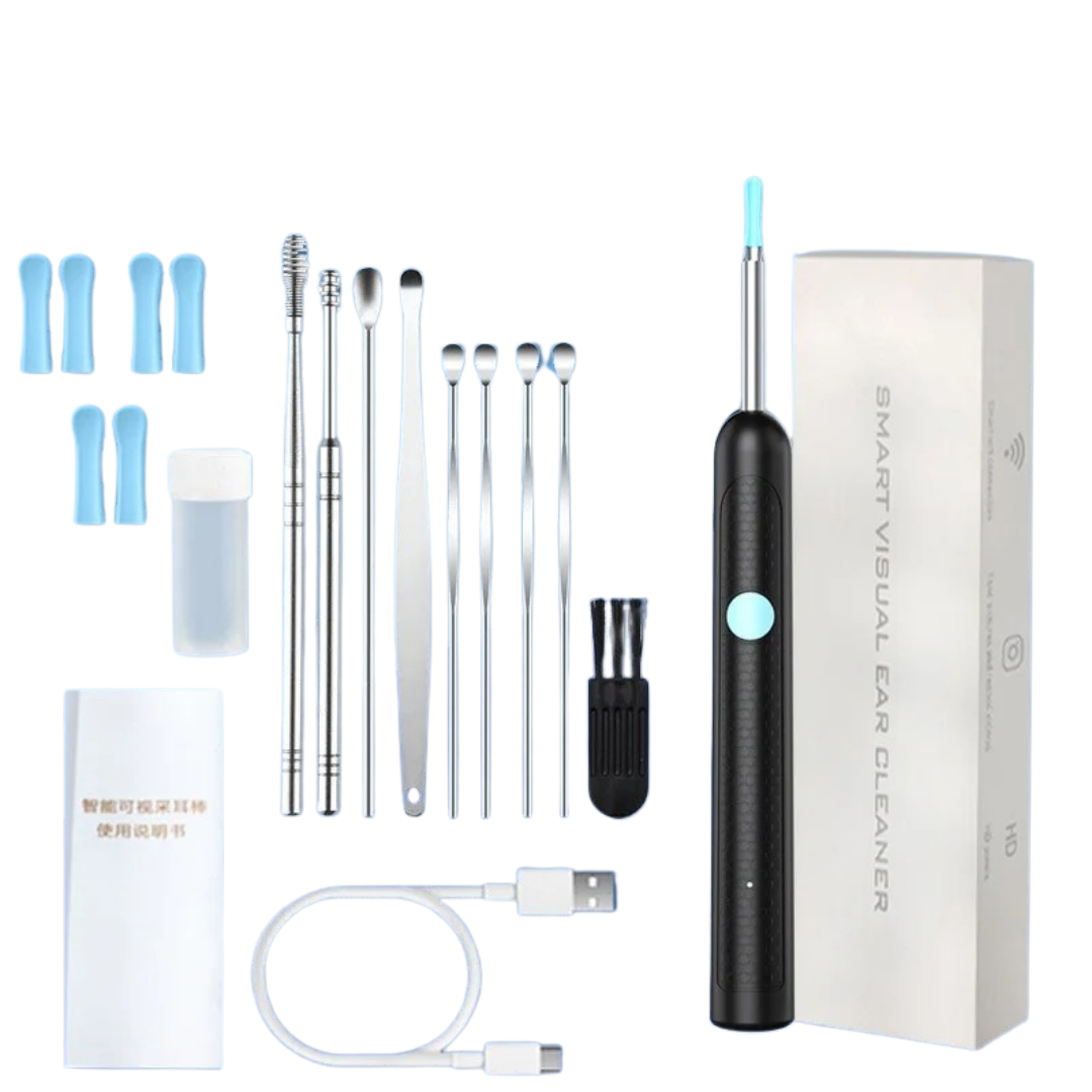 CLEARVISION – Kabellose Ohrkamera Reiniger